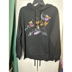 Disney Hocus Pocus Hooded Sweatshirt Hoodie‎ Black Small
